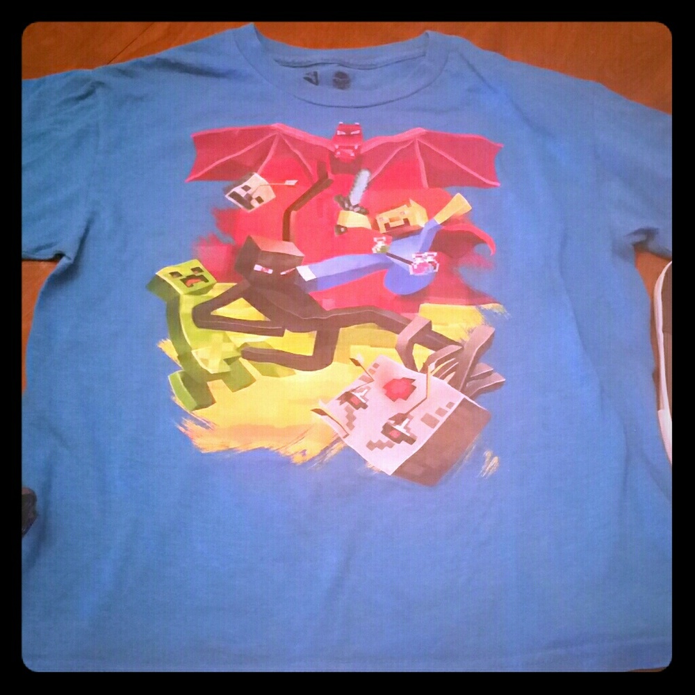 Mine craft t shirt